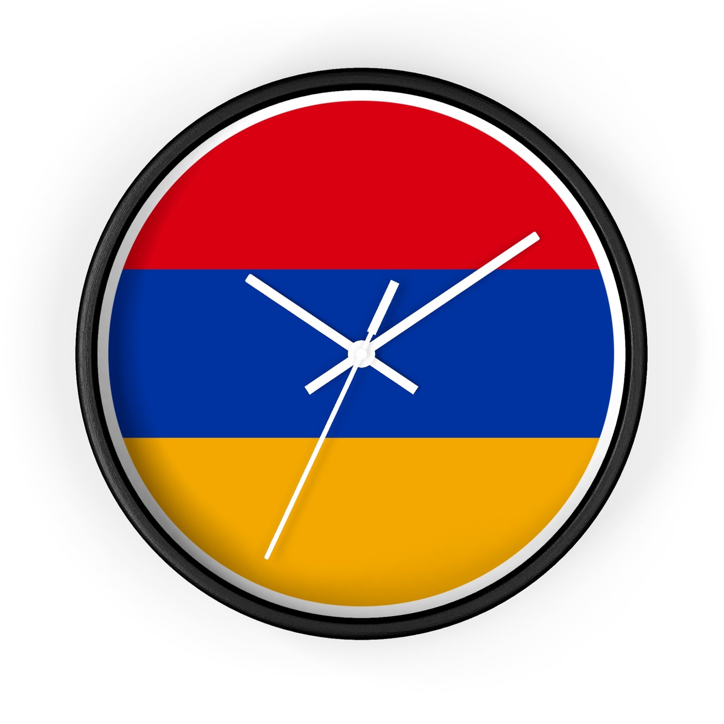 Armenian Flag Wall Clock - Vibrant Home Décor for National Pride
