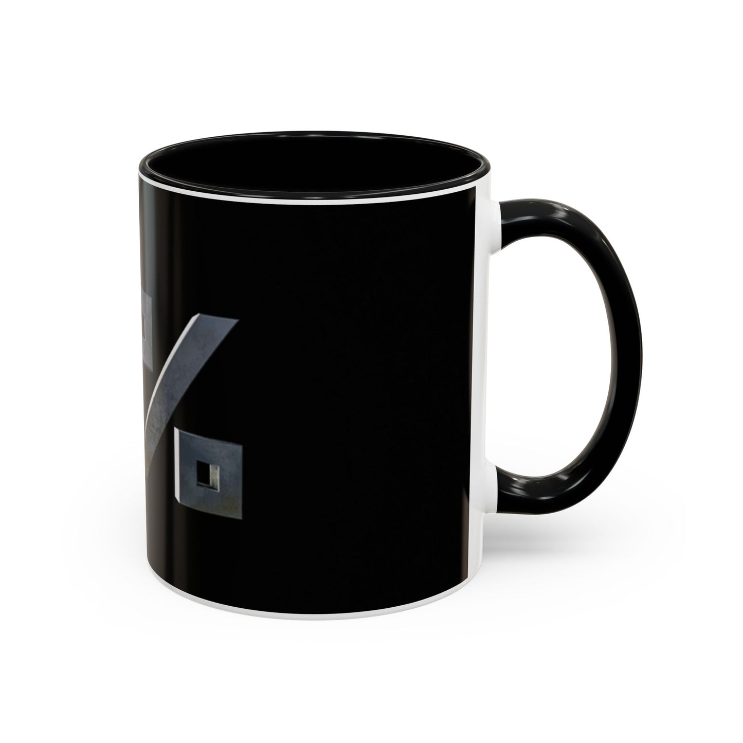 Bold Message Accent Coffee Mug -11/15oz, for Daily Motivation and Unique Gifting