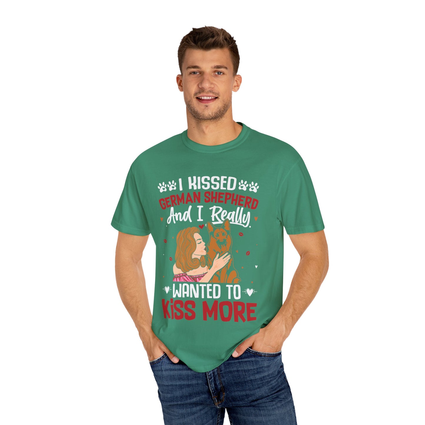 Women's T-Shirt Design German Shepherd Lover Perfect for Dog Owners