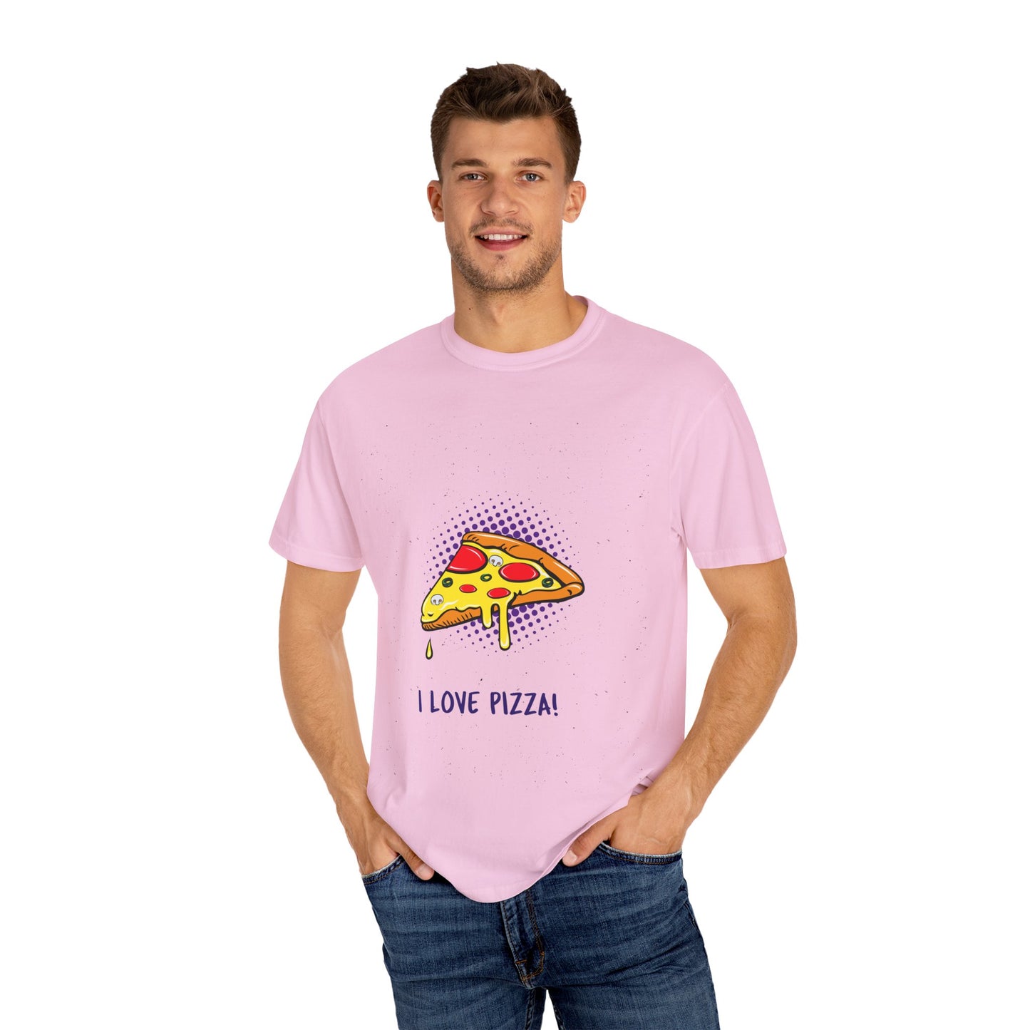 Funny Pizza Lover Unisex T-Shirt - I Love Pizza!