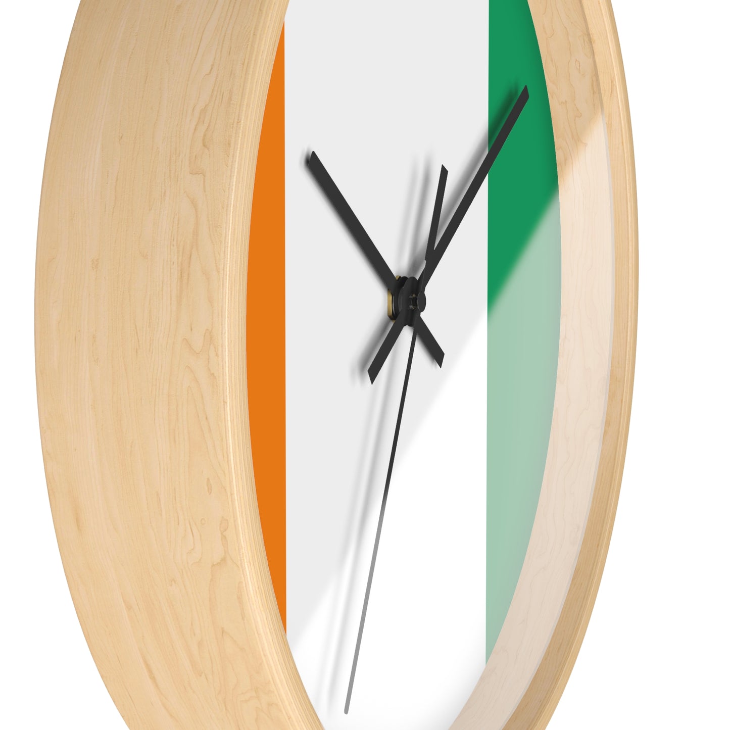 Irish Flag Wall Clock - Home Decor for St. Patrick's Day