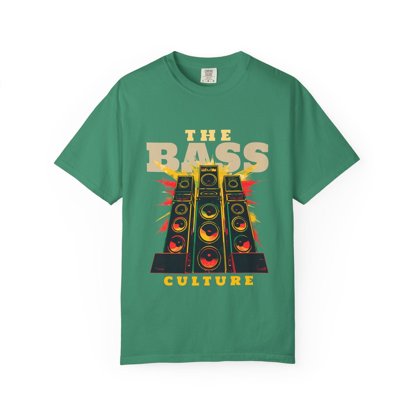 Men's Music Lovers Vintage Bass Culture T-Shirt