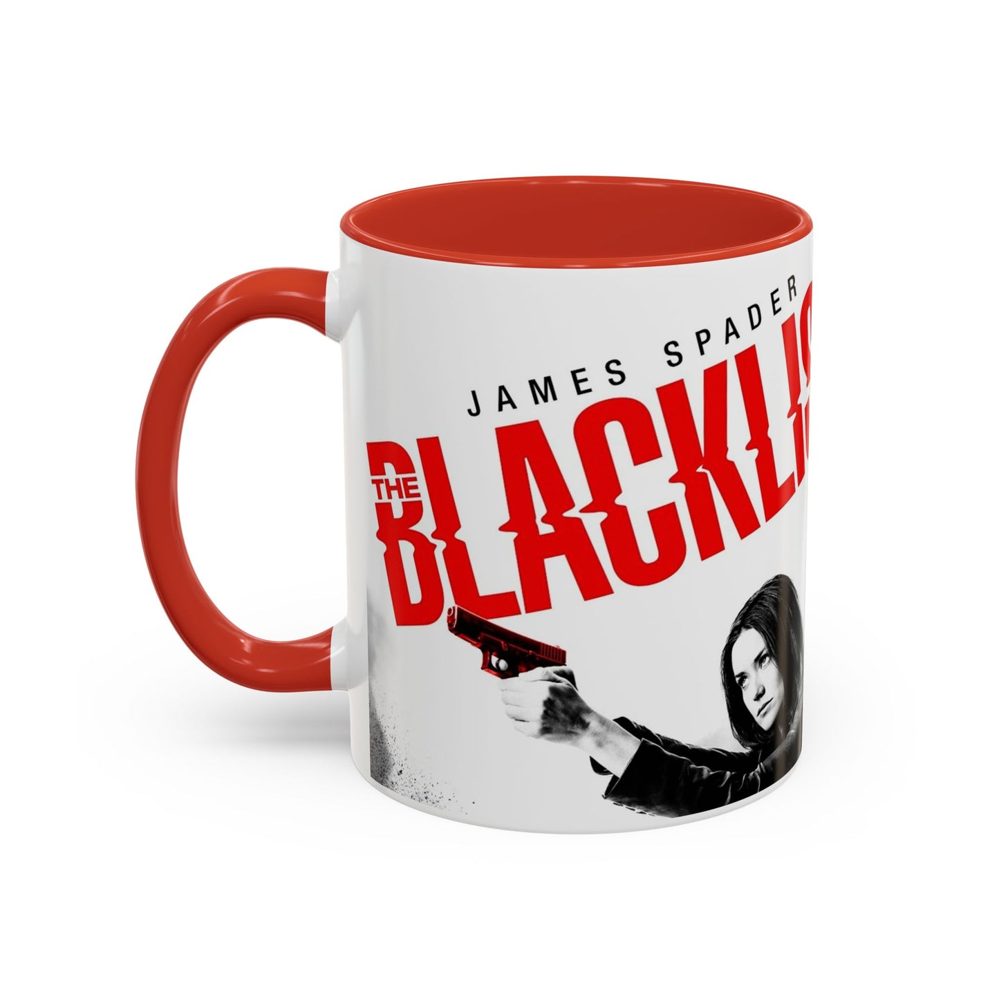 Blacklist-Inspired Accent Coffee Mug - 11oz & 15oz - Perfect Gift for Fans