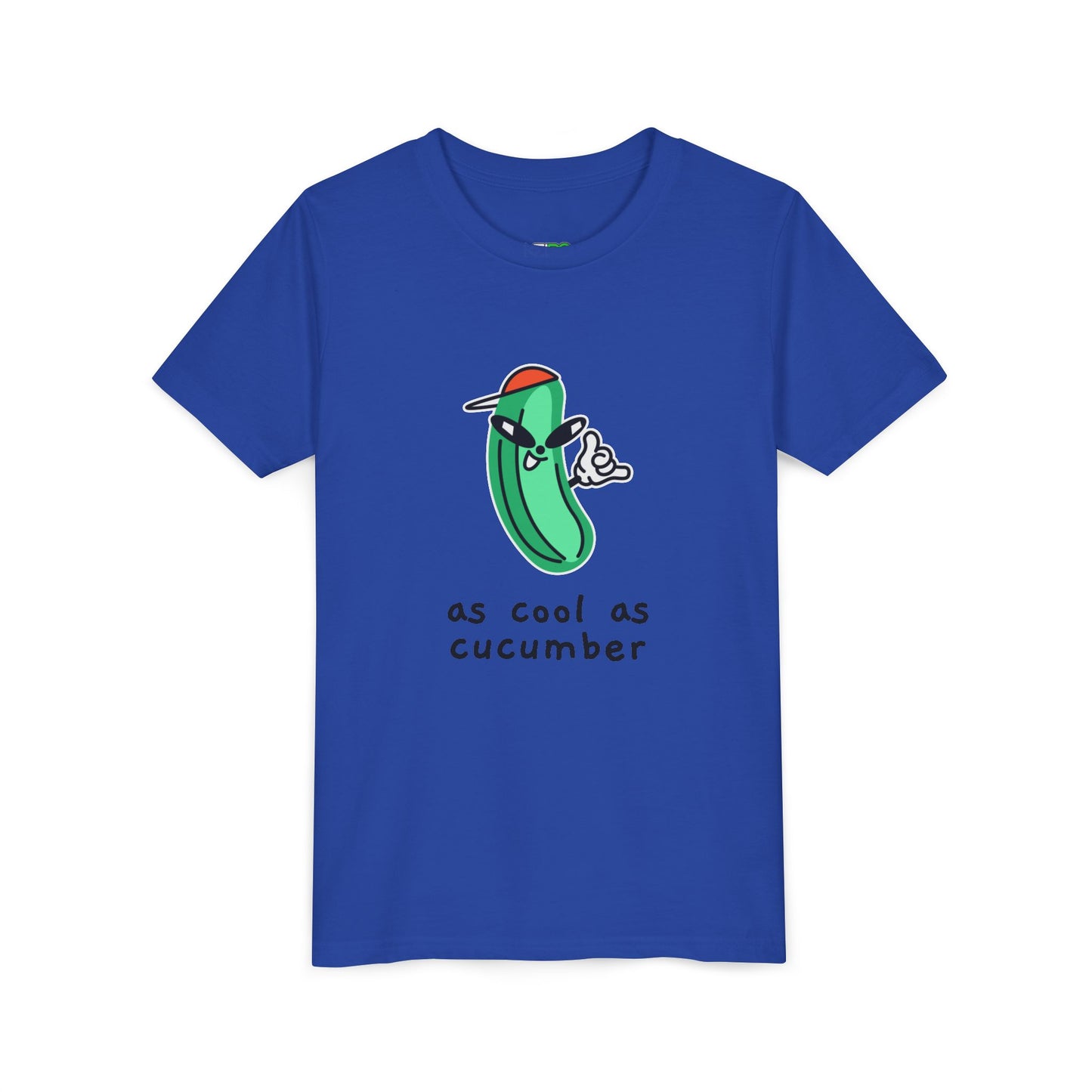 Fun T-shirt for Kids Cool Cucumber Youth Tee