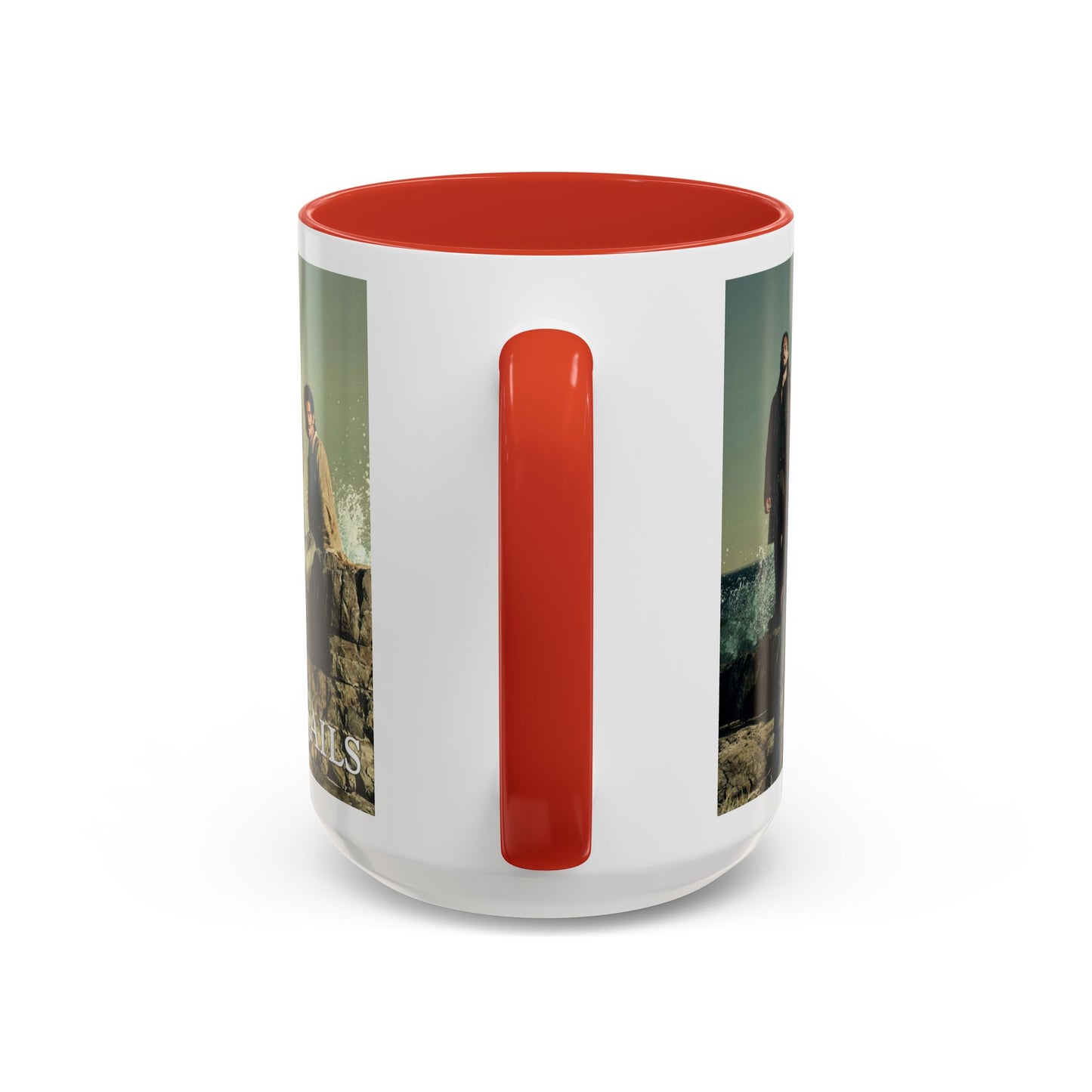 Black Sails Accent Coffee Mug - 11oz & 15oz | For Fans of Adventure & Pirates