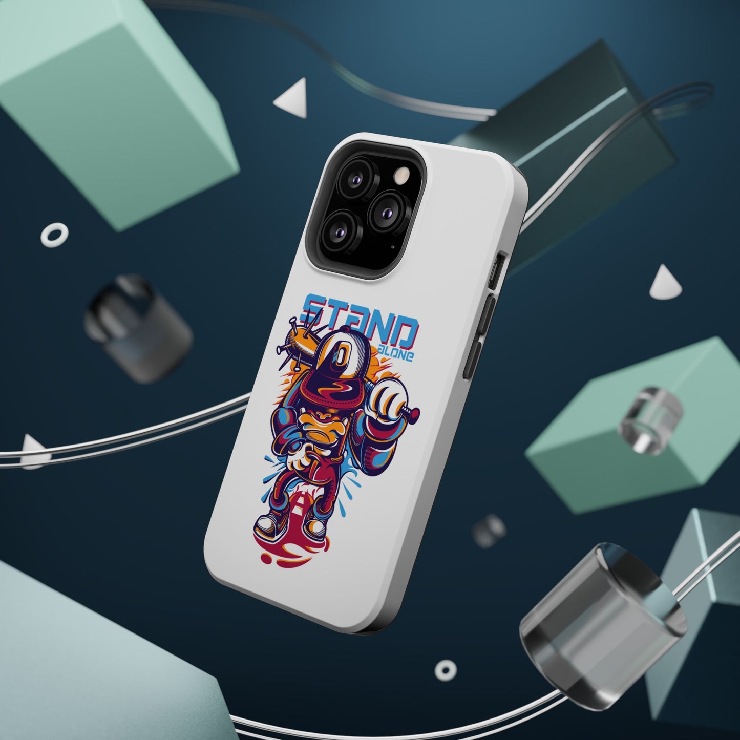 Magnetic Tough iPhone Case Stand Alone