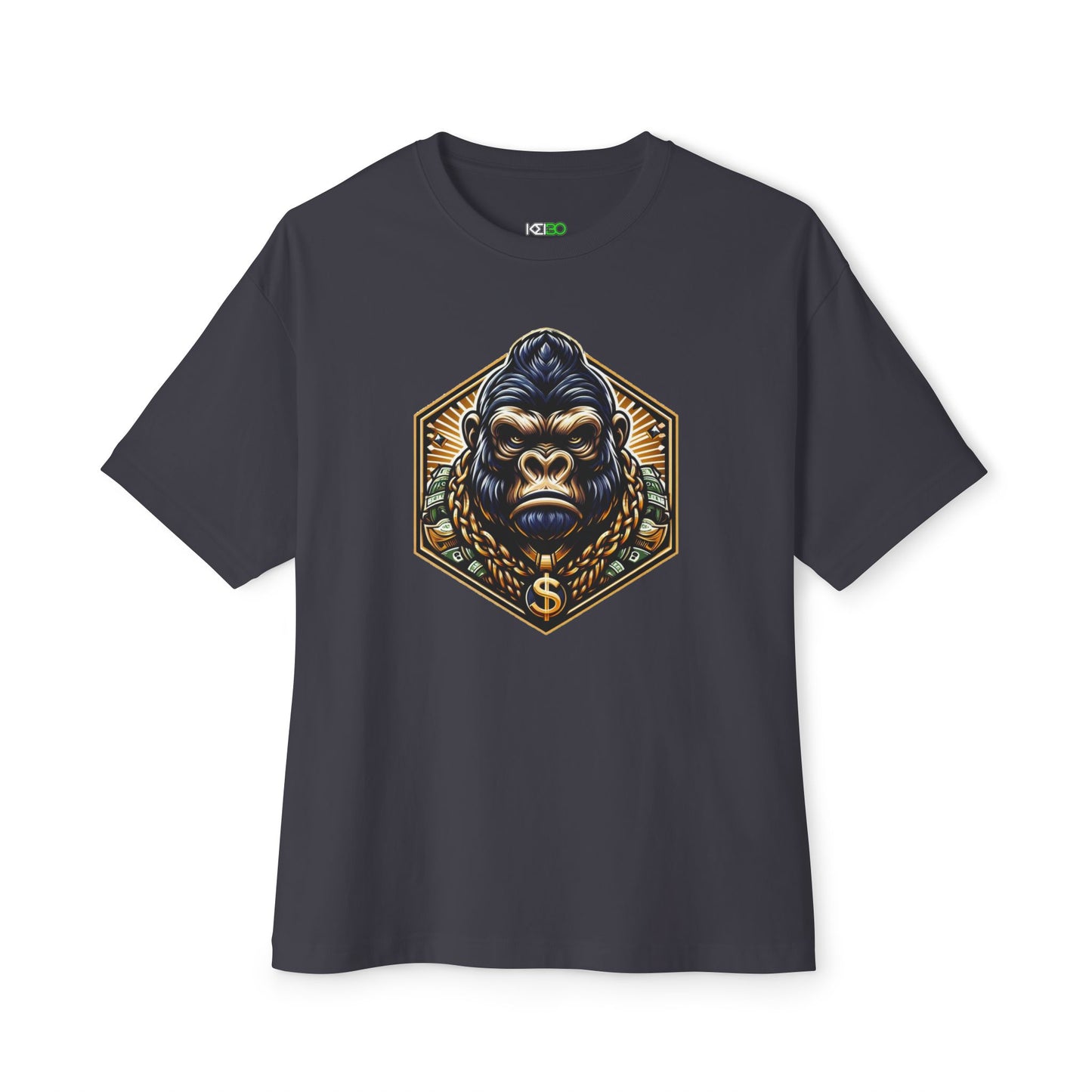Streetwear Gorilla Graphic Oversized Women's Tee