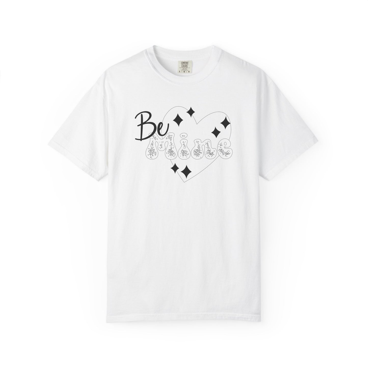 Women Graphic T-Shirt Be Mine for Valentine's Day