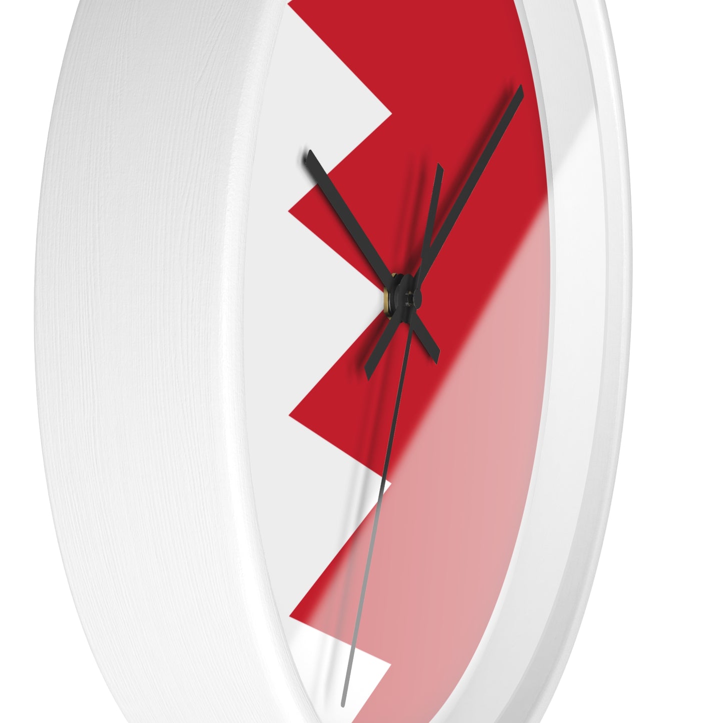 Bahrain Flag Wall Clock - Modern Home Decor for National Pride