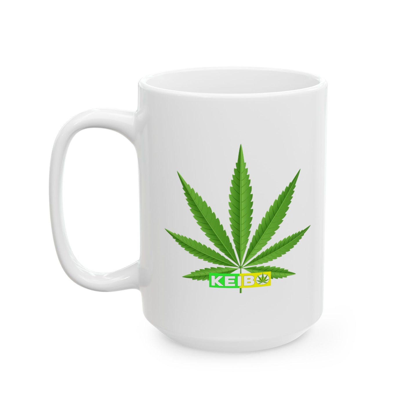 Green Leaf Cannabis KEIBO brand Mug - Fun 11oz & 15oz