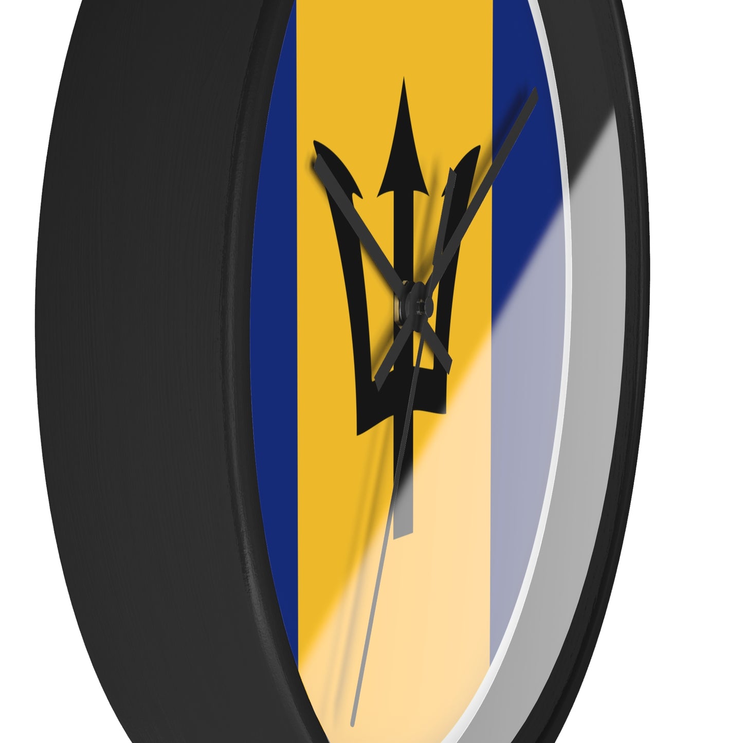 Barbados Flag Wall Clock - Perfect for Island Lovers and Home Decor