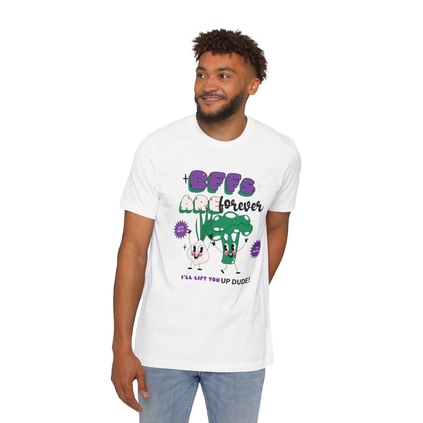 Funny Vegetables Women's T-Shirt – BFFs Forever Tee for Veggie Lovers