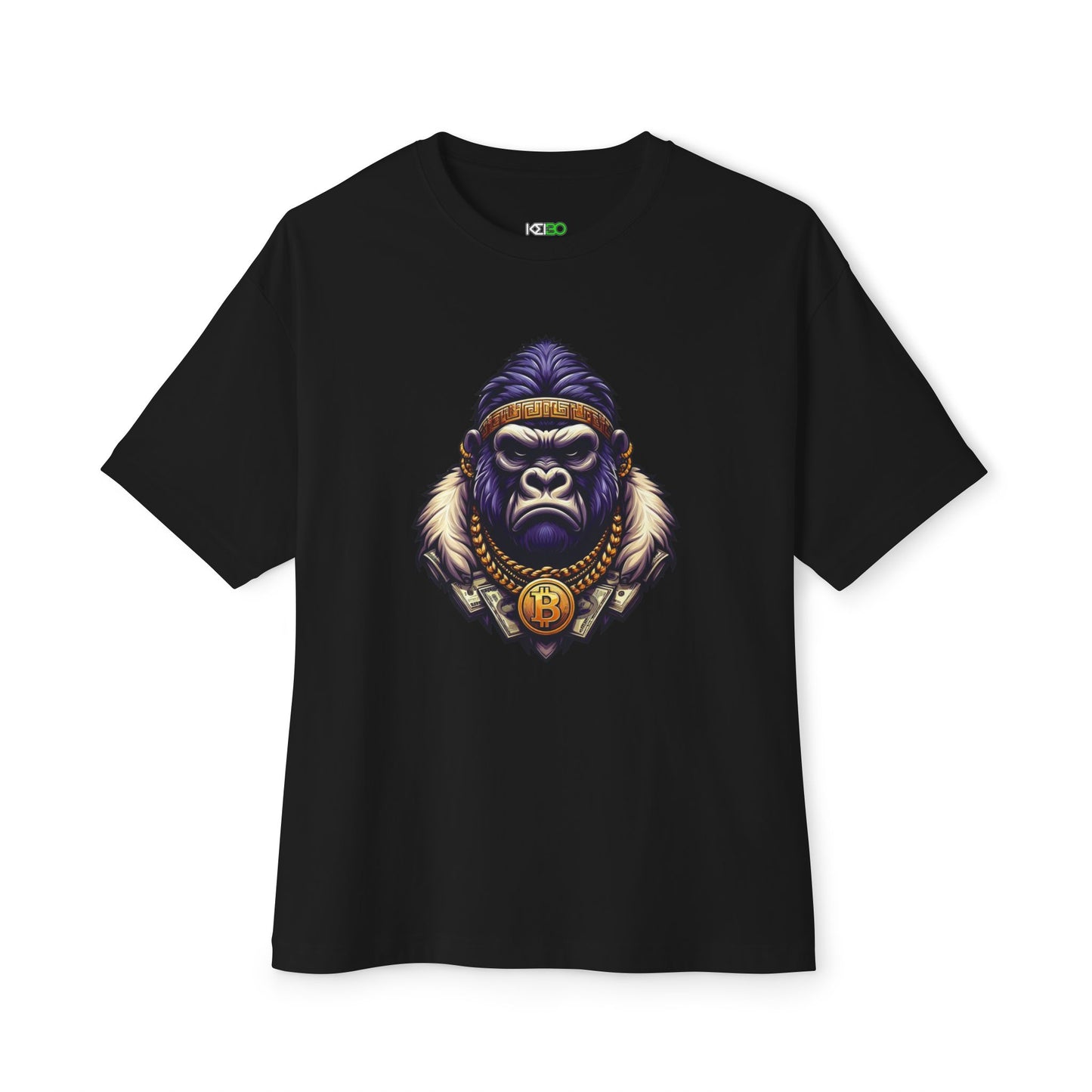 Savage Gorilla Graphic Men's Oversized Boxy Tee