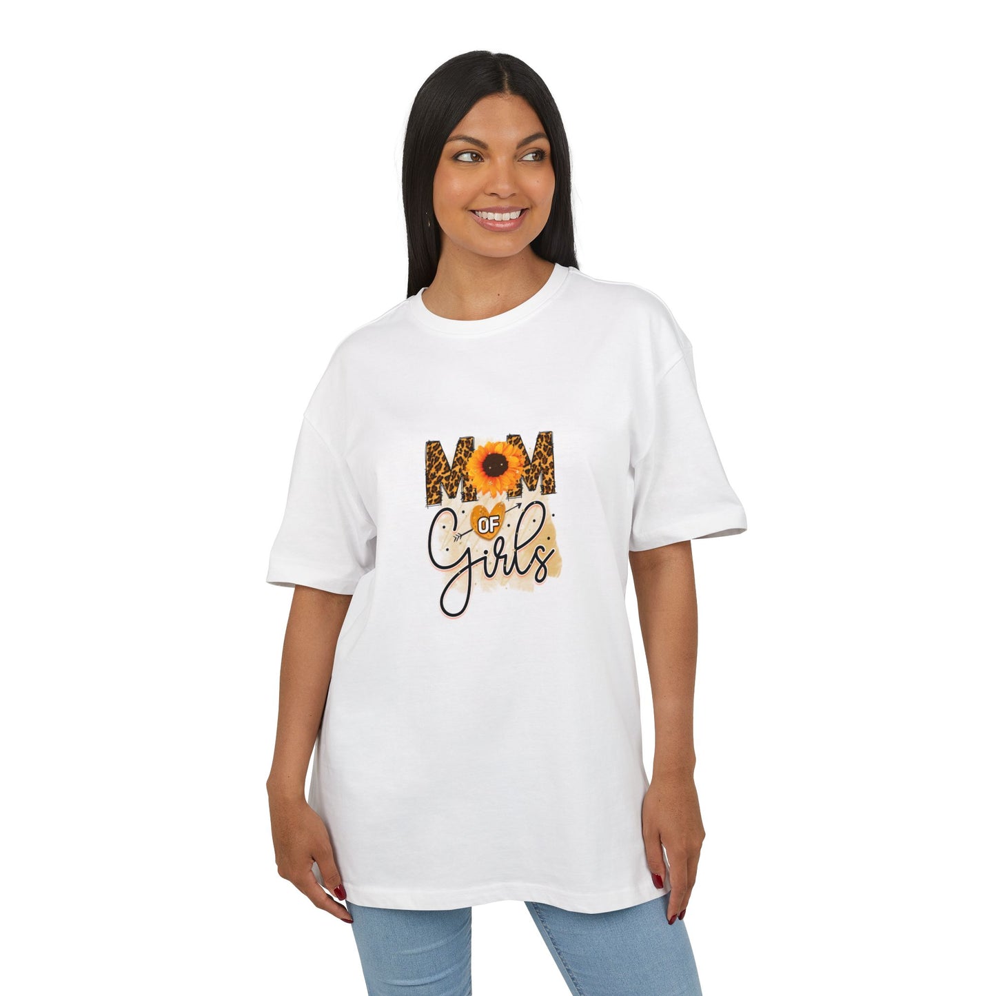 Oversized T-Shirt for Proud Moms - Mom of Girls