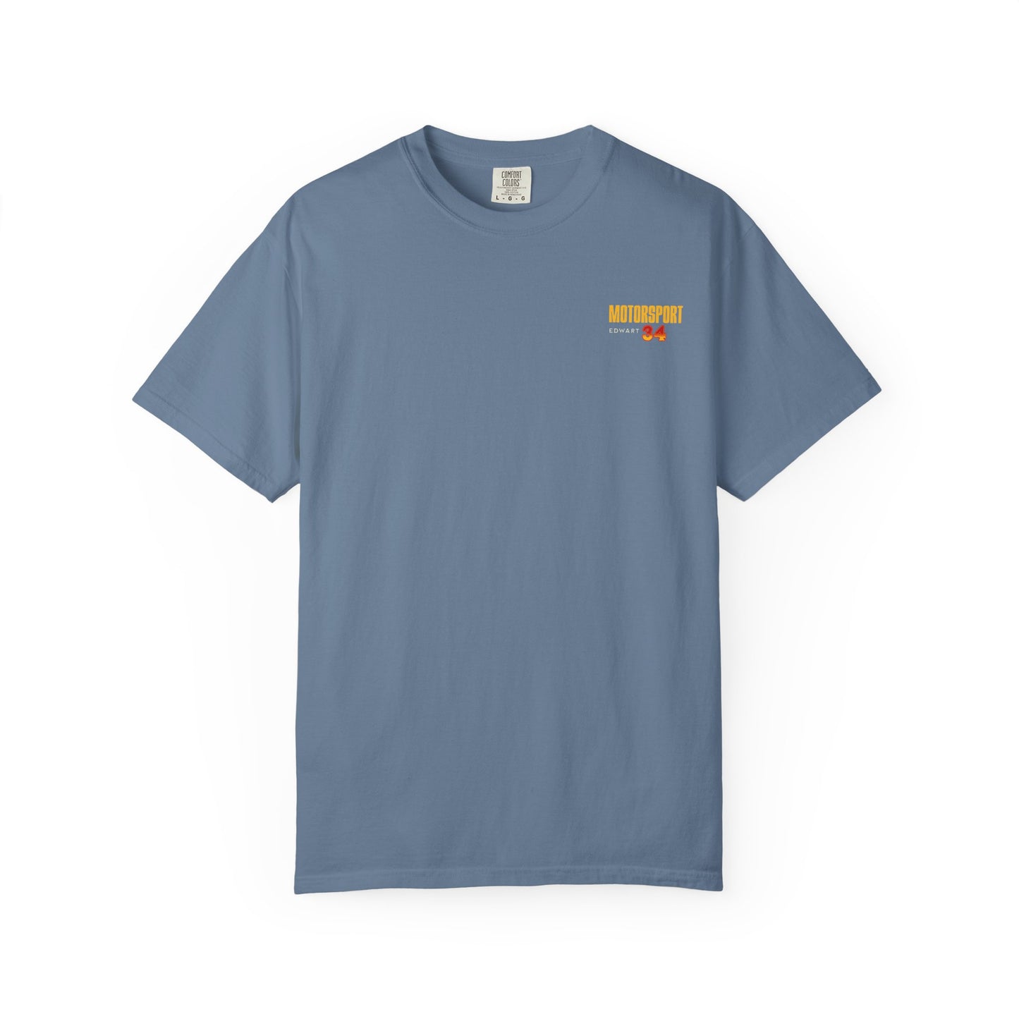 Motorsport Racer Men's Garment-Dyed T-Shirt - Vintage Racing Design