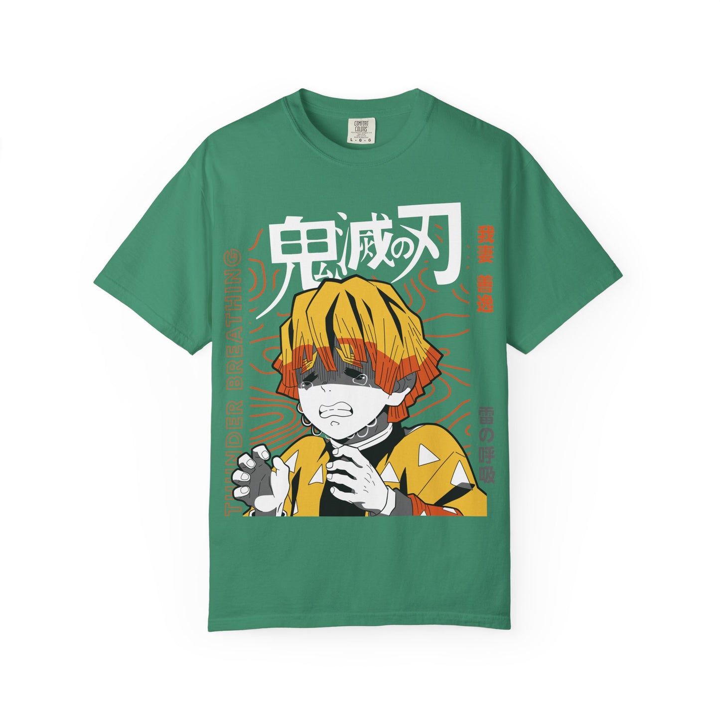 Unisex Anime Demon Slayer Inspired T-Shirt Thunder Breathing