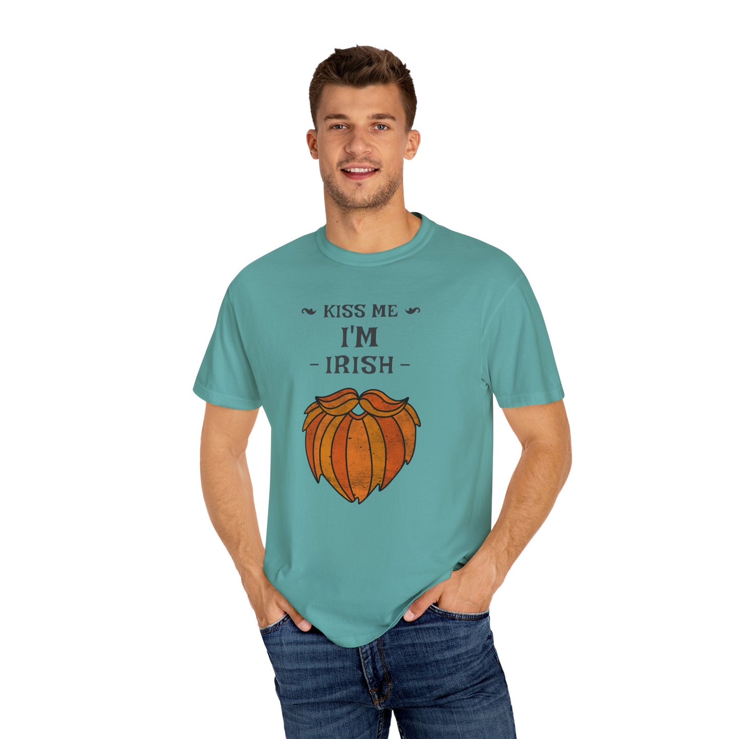 Men's St. Patrick Day T-Shirt Kiss Me I'm Irish