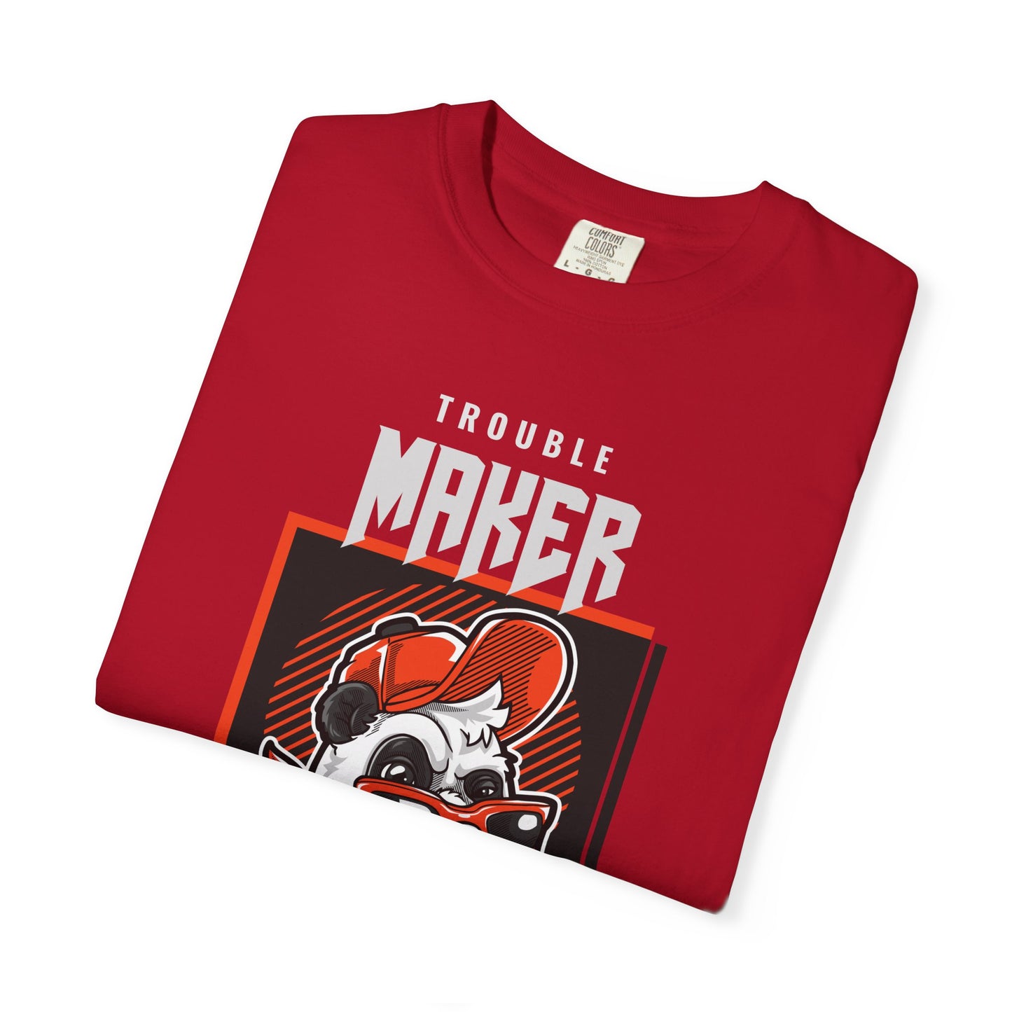 Men's Graphic T-Shirt Trouble Maker Playful & Bold