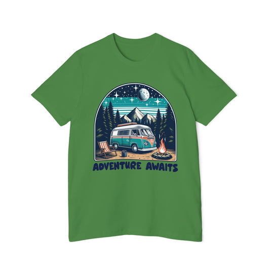 Adventure Awaits Men's T-Shirt - USA-Made Adventure Enthusiast