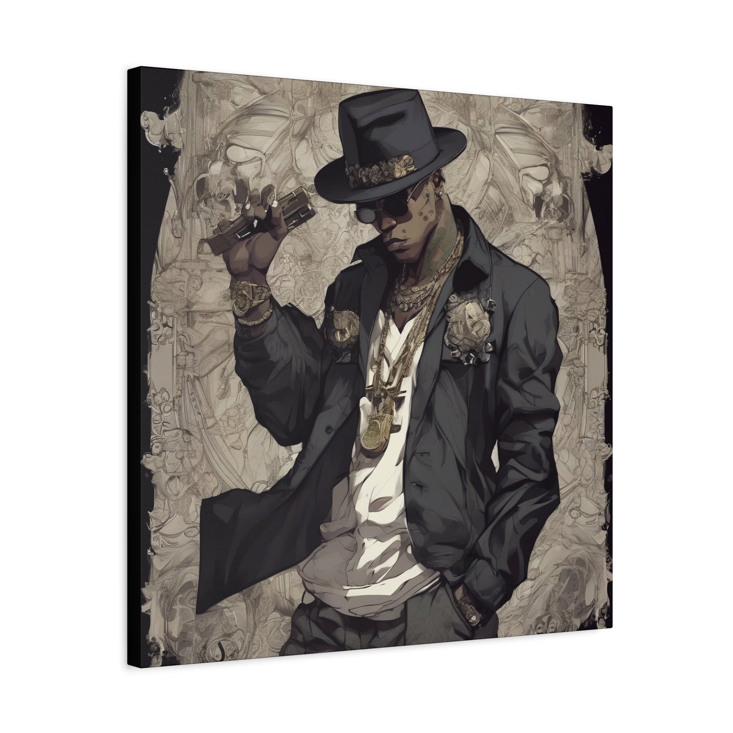 Stylish Matte Canvas Art - Urban Vibe Decor for Trendsetters