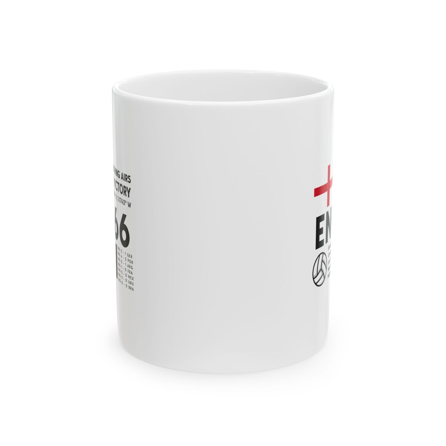 England '66 Retro Graphic Ceramic Mug 11oz