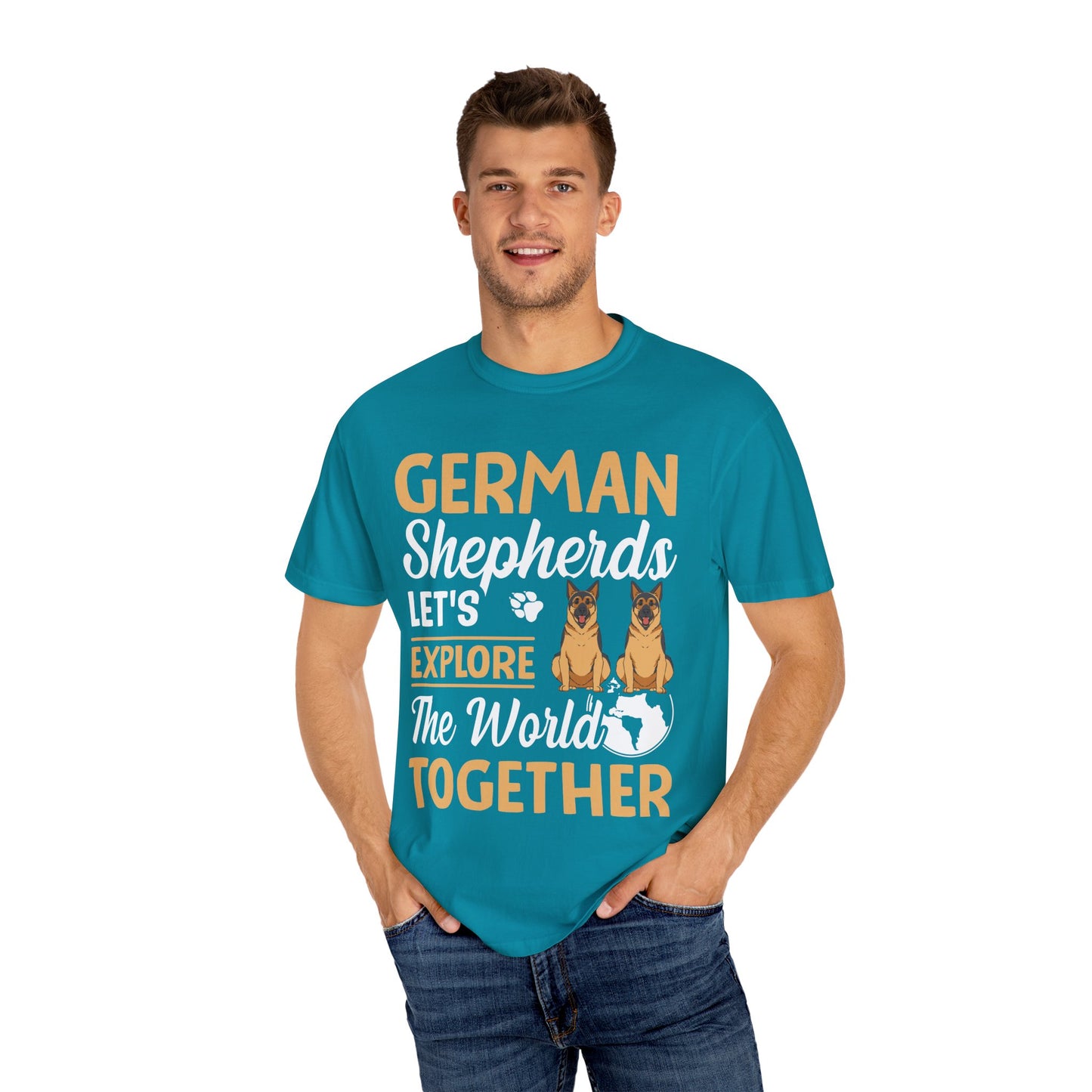 Unisex T-Shirt Design German Shepherd Lover Perfect for Dog Owners