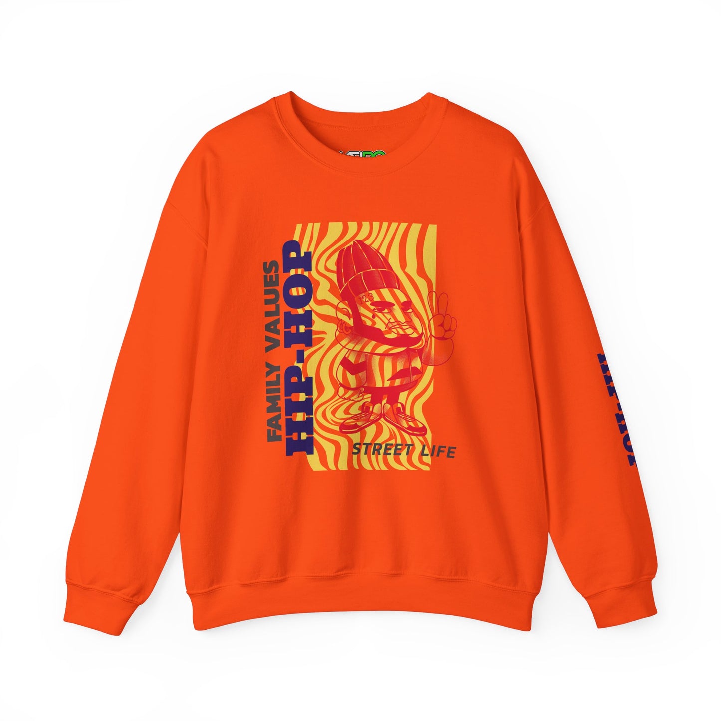 Men's Hip-Hop Crewneck Sweatshirt