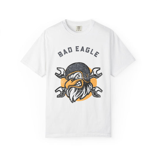 Men T-Shirt Vintage Bad Eagle Design