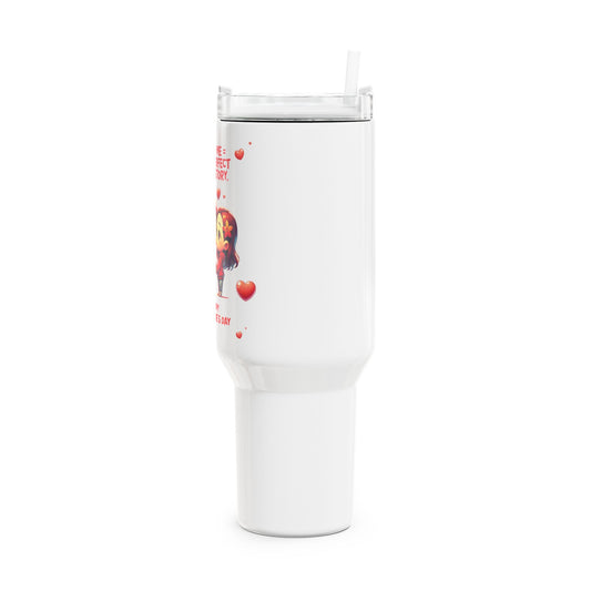 Valentine's Day Couples Tumbler - 40oz Love Story Drinkware