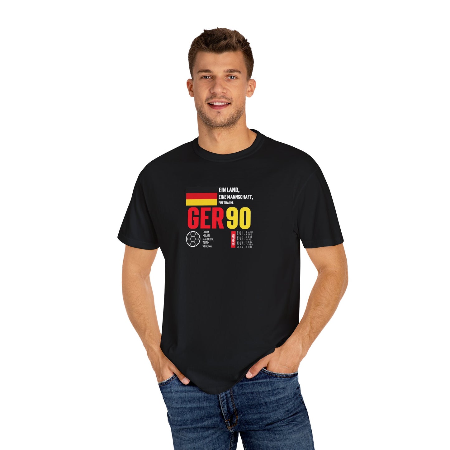 Unisex T-Shirt Vintage German Soccer for Fans