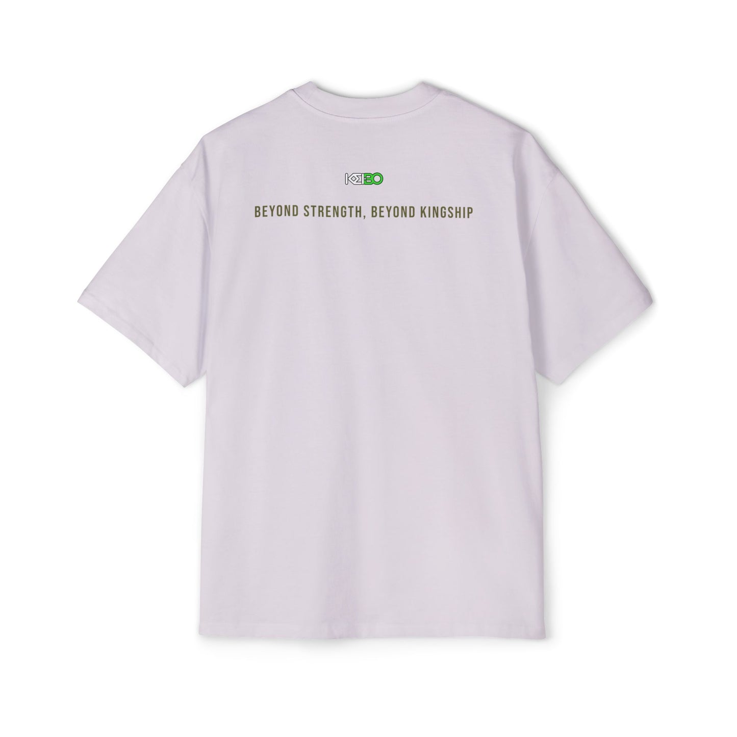 Embrace the King Men's Oversized Tee - Unleash the Beast