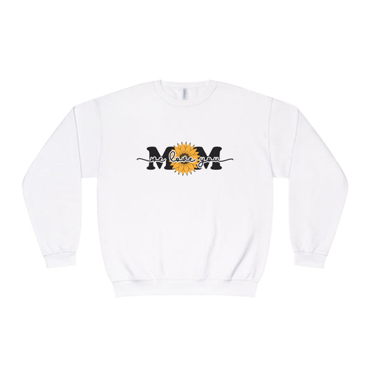 Women's Crewneck Sweatshirt Mom Life - Cozy Gift for Mother's Day