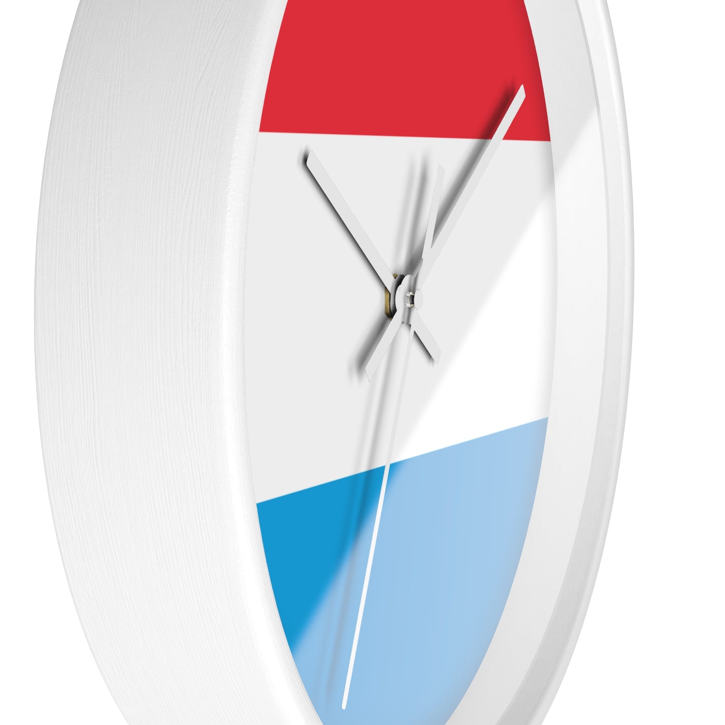 Luxembourg Flag Wall Clock - Modern Home Decor