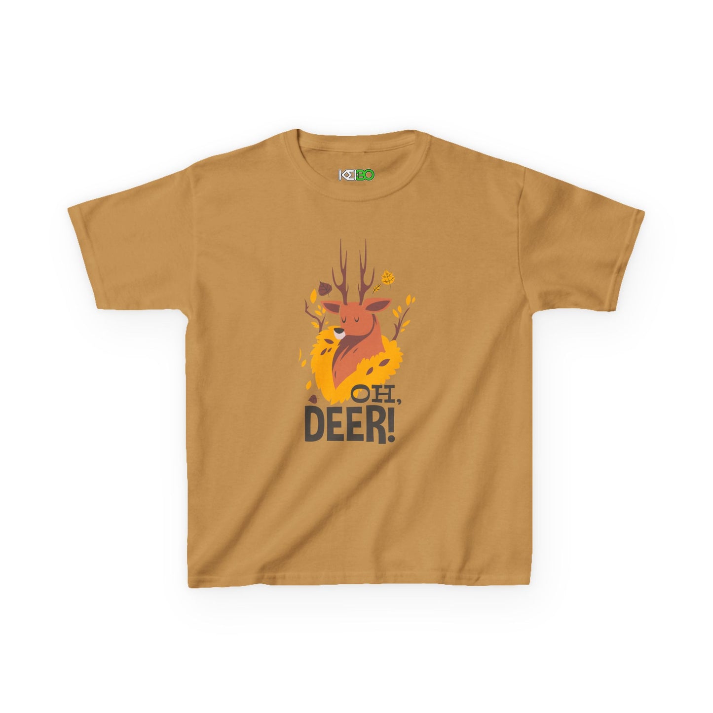 Kids Graphic T-shirt for Girls 'Oh, Deer!' - Fun Animal Lovers