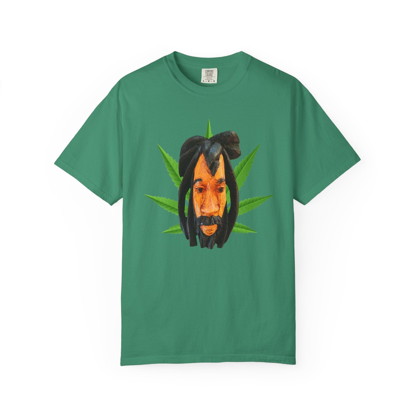 Unisex Cannabis Vibe T-Shirt - Unique Dreadlock Design