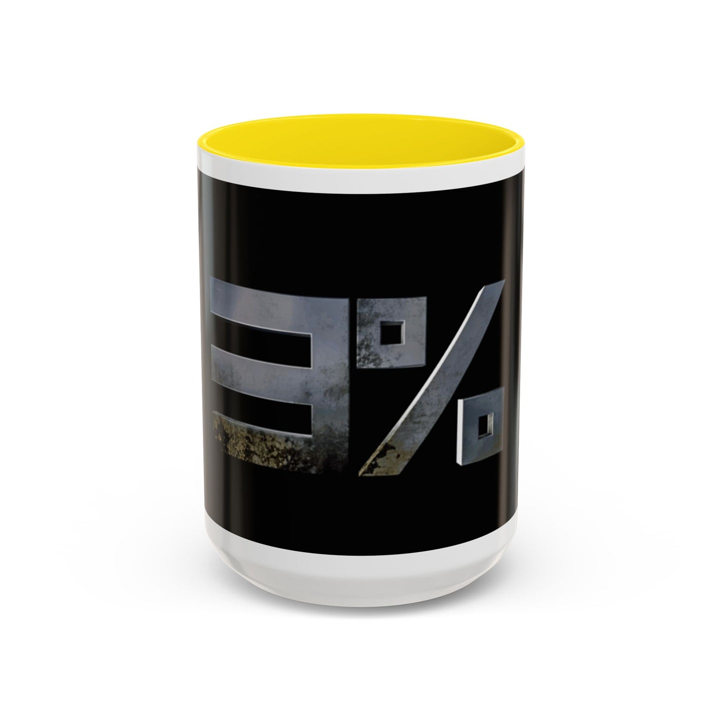 Bold Message Accent Coffee Mug -11/15oz, for Daily Motivation and Unique Gifting