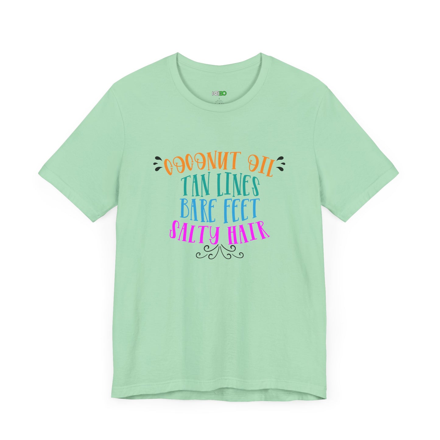 Coconut Die Summer Vibes Women's Tee – Trendy T-shirt for Tropical Beach Style