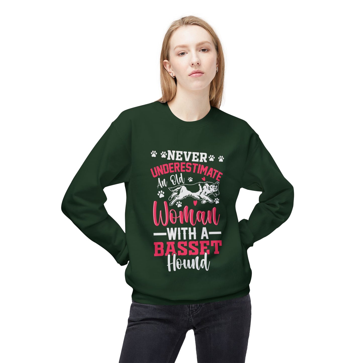 Women's Fleece Sweatshirt German Shepherd Lover