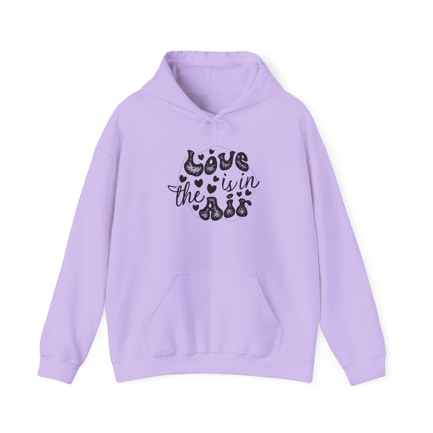 Unisex Love is in the Air Hoodie - Cozy Moments, Valentine's Day, Gift for Loves