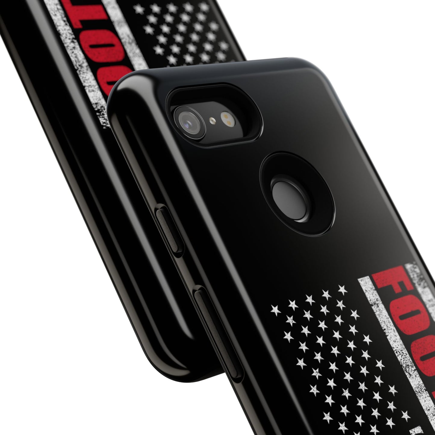 Football American Flag Phone Case - Tough Cases for Fans