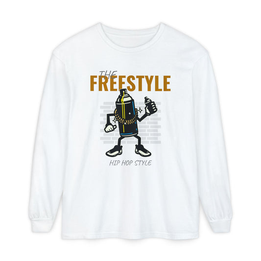 Men's Hip Hop Style Long Sleeve The Freestyle