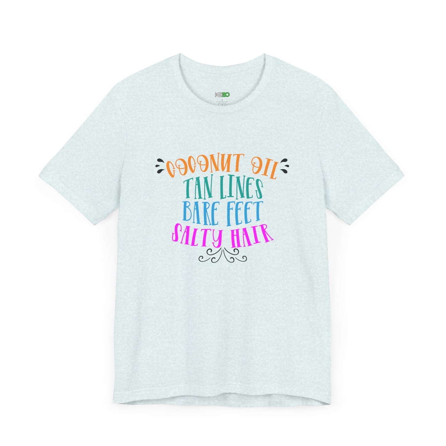 Coconut Die Summer Vibes Women's Tee – Trendy T-shirt for Tropical Beach Style