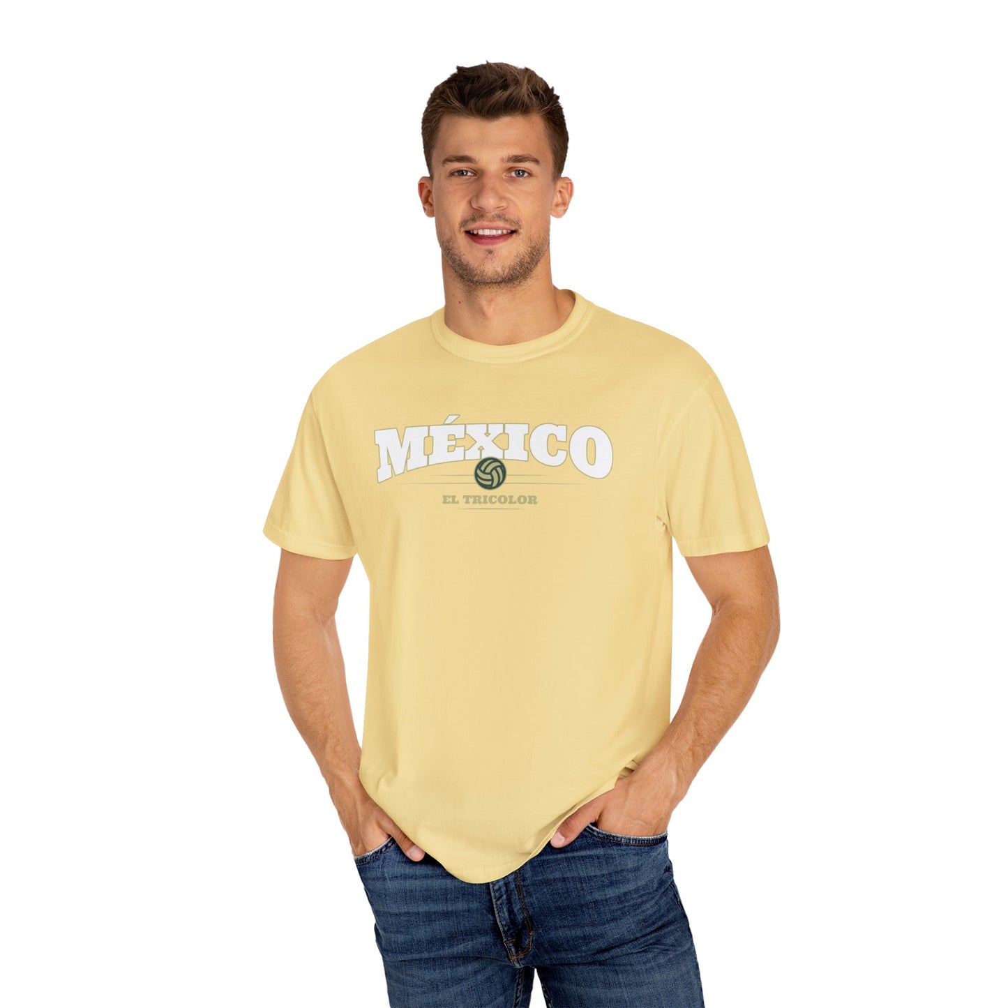 México El Tricolor Unisex T-Shirt Casual Summer Style