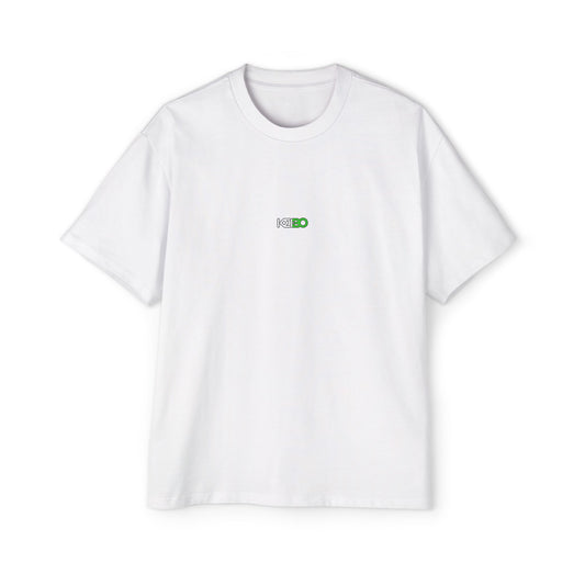 Men's Heavy Oversized Tee - Street Art Hip-Hop Graphic Shirt