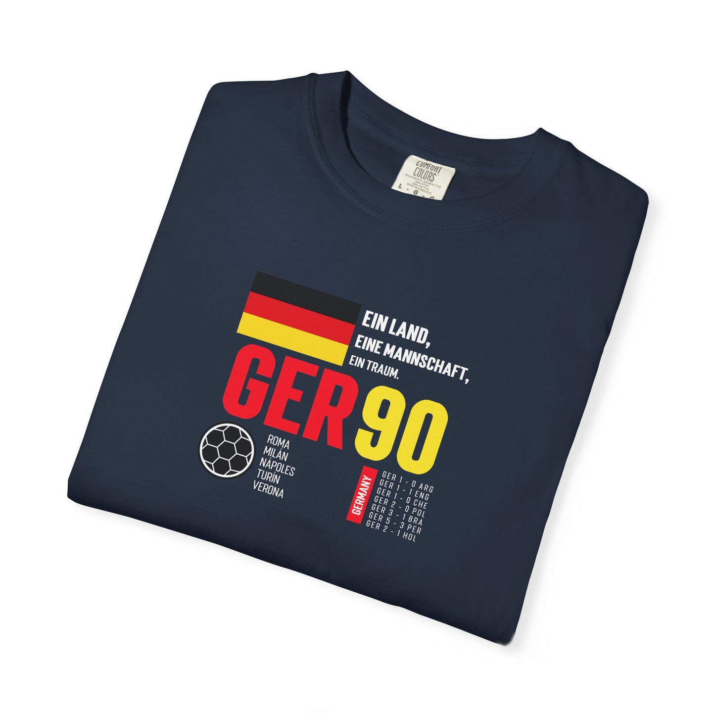 Unisex T-Shirt Vintage German Soccer for Fans