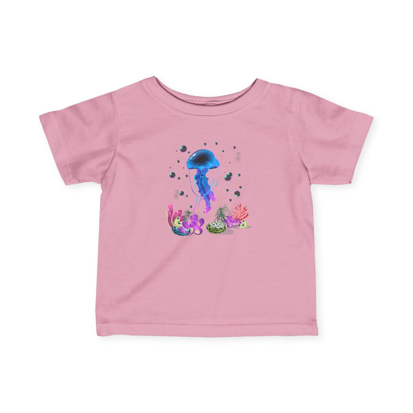 Infant Tee Whimsical Jellyfish Cute Sea Life Design for Babies