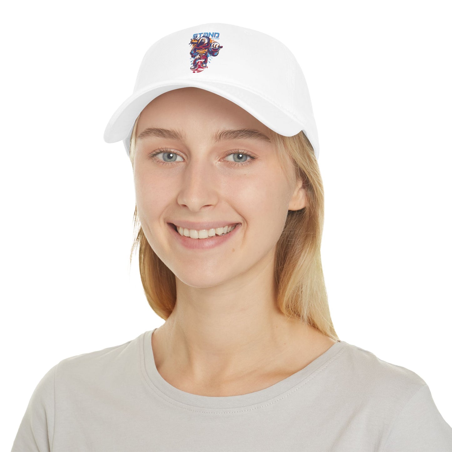 Stand Strong Low Profile Baseball Cap - Red