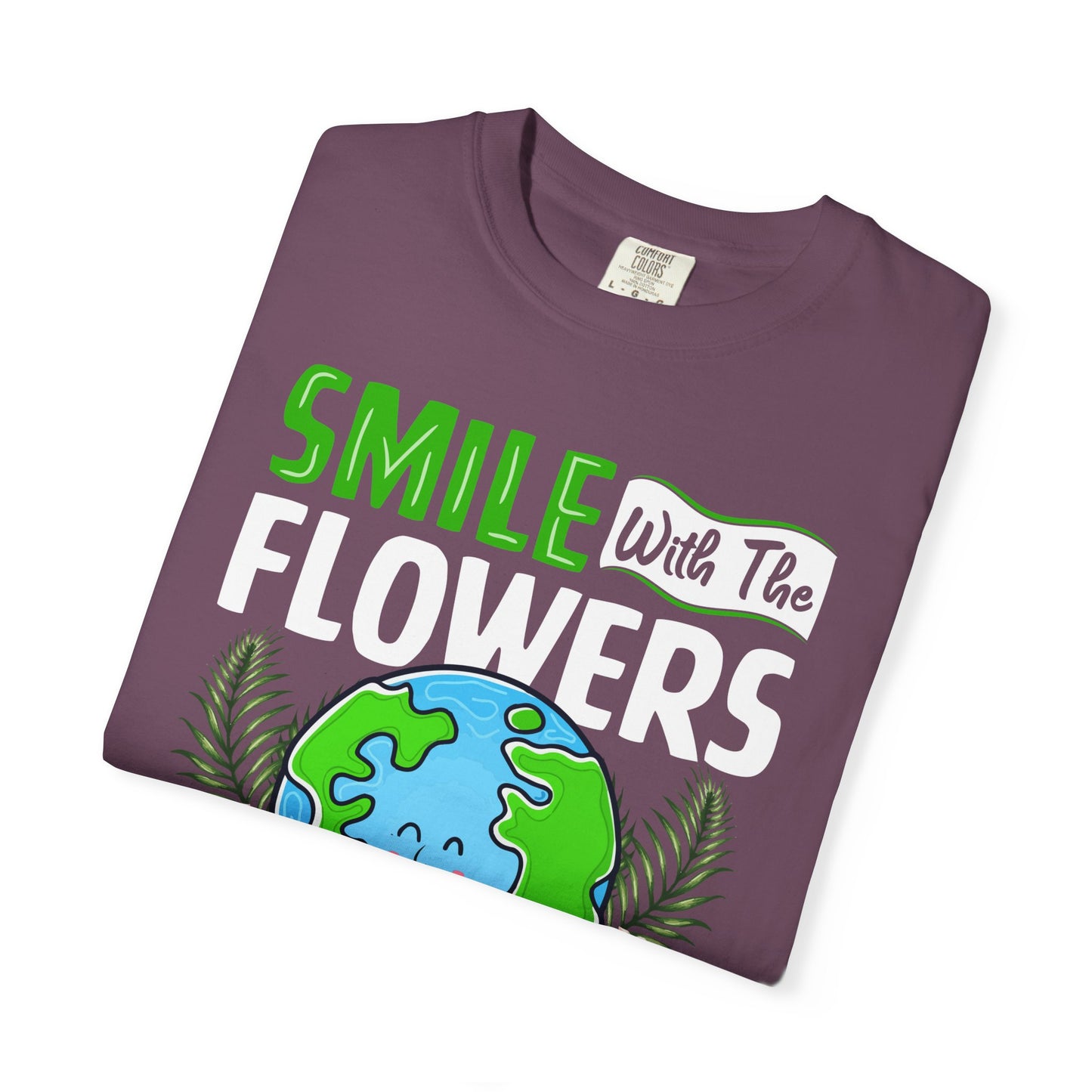 Women's T-Shirt Smile with the flowers