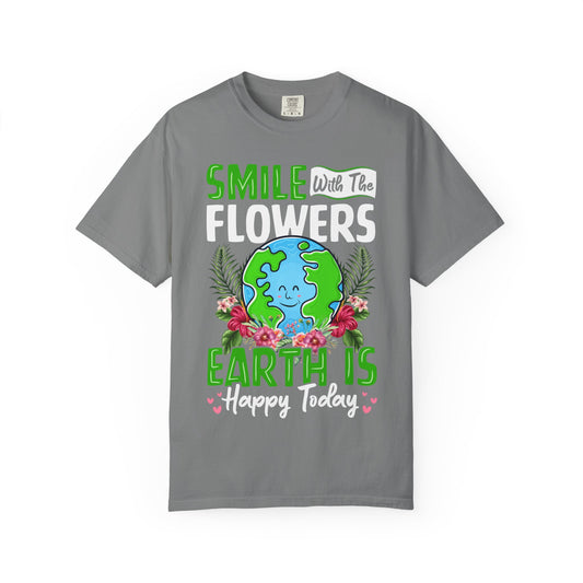 Women's T-Shirt Smile with the flowers