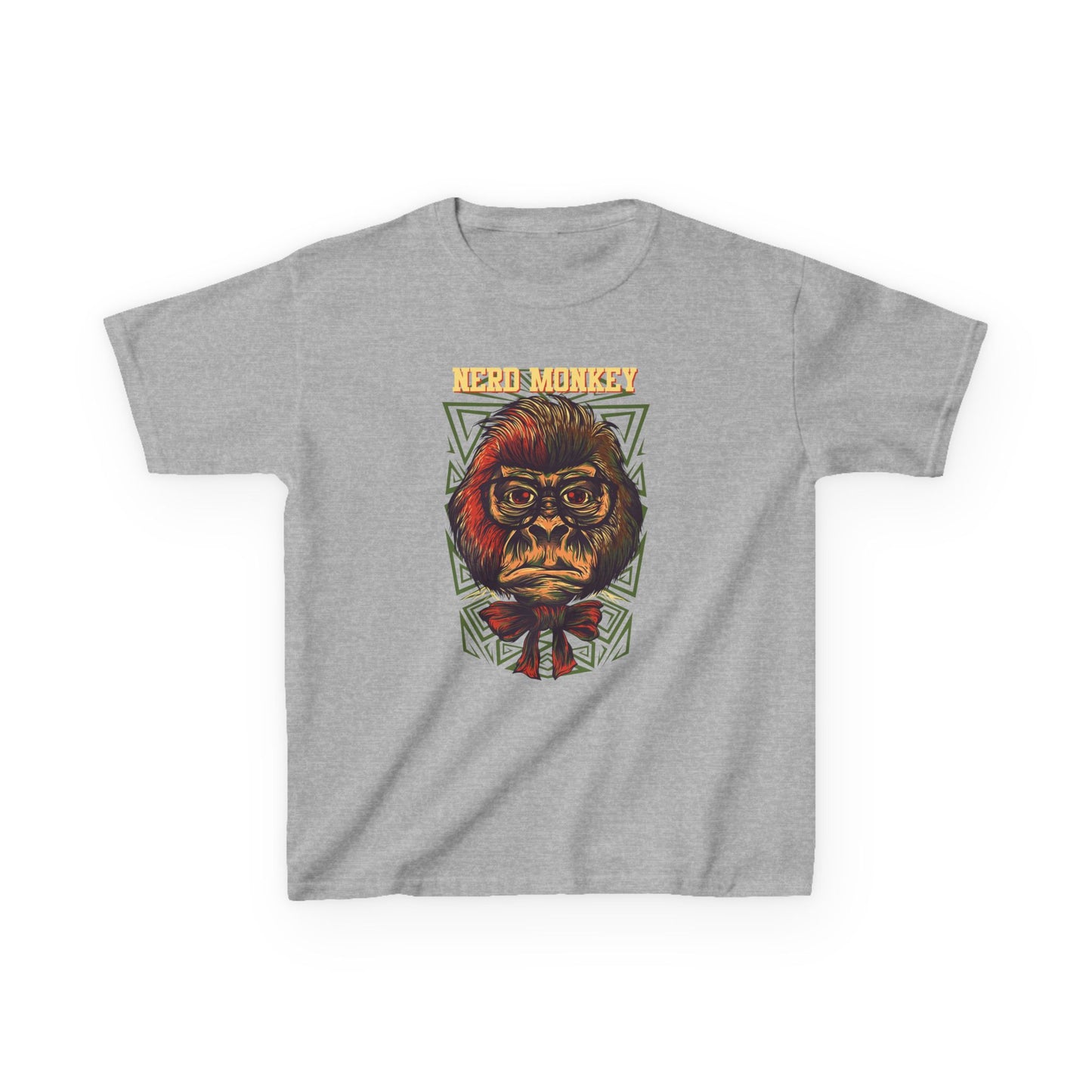 Cool Cartoon Gorilla Kids Fun Graphic T-Shirt for Young Adventurers